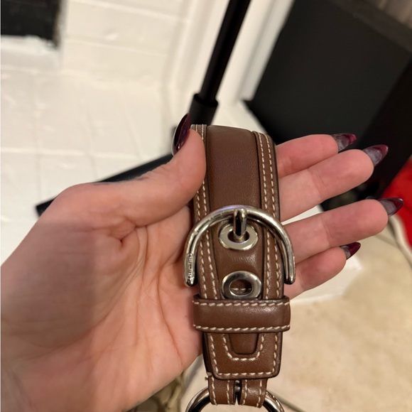 Vintage Coach Signature Shoulder Hobo Bag - Picture 5 of 6